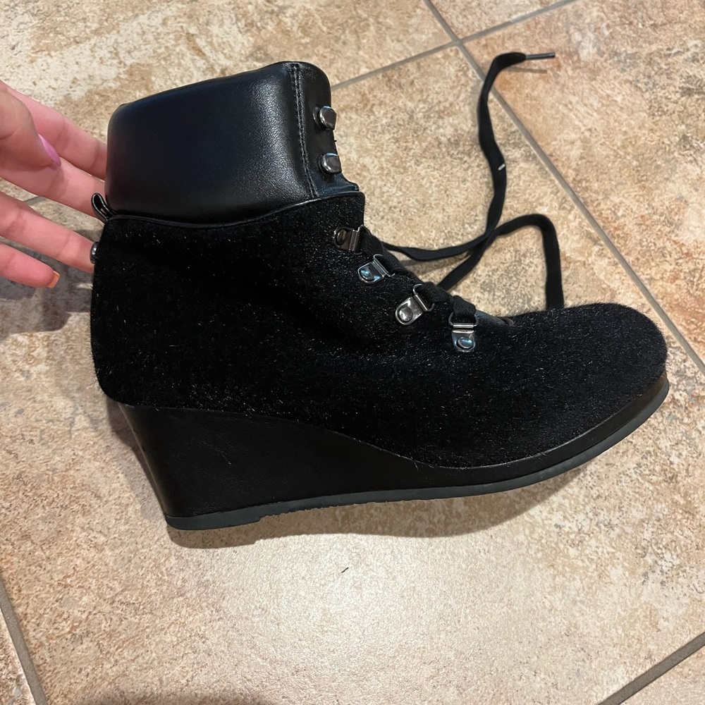 Michael Kors platform boots.